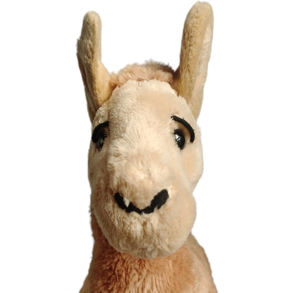 GUND Loretta Llama Stuffed Plush Animal 15" Light Brown Soft - Picture 3 of 15